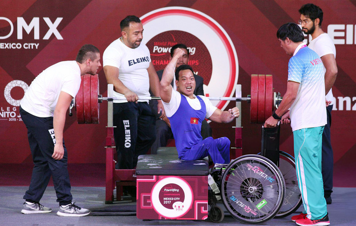 Paralympic 2024: Chờ tin vui từ lực sĩ Lê Văn Công - Ảnh 1.