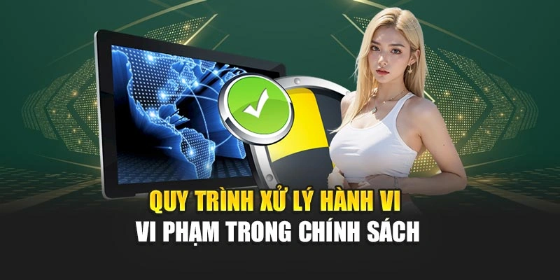 Quy trình xử lý hành vi vi phạm trong chính sách